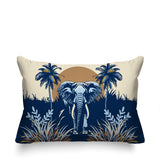 Sima Elephant Reversible Indoor/Outdoor Rectangular Pillow