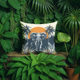 Sima Elephant Reversible Indoor/Outdoor Rectangular Pillow