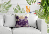Sima Elephant Reversible Indoor/Outdoor Square Pillow