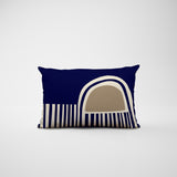 Siman Abstract Reversible Indoor/Outdoor Rectangular Pillow