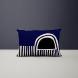 Siman Abstract Reversible Indoor/Outdoor Rectangular Pillow