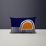 Siman Abstract Reversible Indoor/Outdoor Rectangular Pillow
