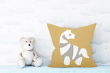 Simbi Reversible Throw Square Pillow