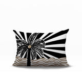 Simi Palm Reversible Indoor/Outdoor Rectangle Pillow