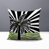 Simi Palm Reversible Indoor/Outdoor Square Pillow