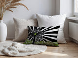 Simi Palm Reversible Indoor/Outdoor Rectangle Pillow