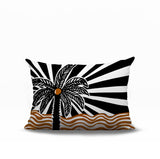 Simi Palm Reversible Indoor/Outdoor Rectangle Pillow