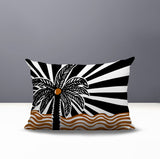 Simi Palm Reversible Indoor/Outdoor Rectangle Pillow