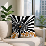Simi Palm Reversible Indoor/Outdoor Square Pillow