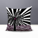 Simi Palm Reversible Indoor/Outdoor Square Pillow