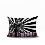 Simi Palm Reversible Indoor/Outdoor Rectangle Pillow