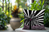 Simi Palm Reversible Indoor/Outdoor Rectangle Pillow