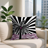 Simi Palm Reversible Indoor/Outdoor Square Pillow