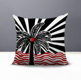 Simi Palm Reversible Indoor/Outdoor Square Pillow