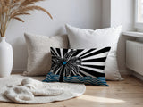 Simi Palm Reversible Indoor/Outdoor Rectangle Pillow