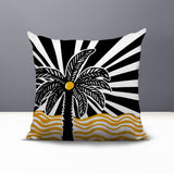 Simi Palm Reversible Indoor/Outdoor Square Pillow