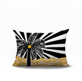 Simi Palm Reversible Indoor/Outdoor Rectangle Pillow