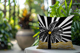 Simi Palm Reversible Indoor/Outdoor Rectangle Pillow