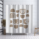 Siti Shower Curtain in Beige - view 2