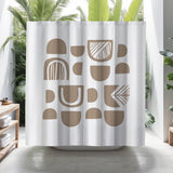 Siti Shower Curtain in Beige - view 3