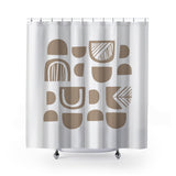 Siti Shower Curtain in Beige