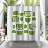 Siti Shower Curtain in Chartreuse - view 3