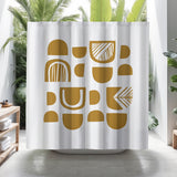 Siti Shower Curtain in Mustard - view 3