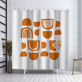 Siti Shower Curtain in Orange - view 2
