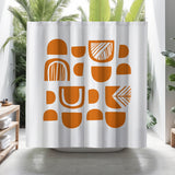 Siti Shower Curtain in Orange - view 3