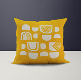 Siti Abstract Reversible Indoor/Outdoor Square Pillow Cover