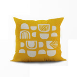 Siti Abstract Reversible Indoor/Outdoor Square Pillow Cover
