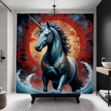 Slain Shower Curtain