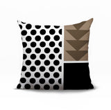 Snazzy Abstract Reversible Indoor/Outdoor Square Pillow