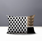Snazzy Abstract Reversible Indoor/Outdoor Rectangle Pillow