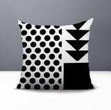 Snazzy Abstract Reversible Indoor/Outdoor Square Pillow