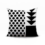 Snazzy Abstract Reversible Indoor/Outdoor Square Pillow