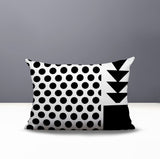 Snazzy Abstract Reversible Indoor/Outdoor Rectangle Pillow