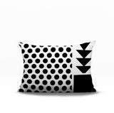 Snazzy Abstract Reversible Indoor/Outdoor Rectangle Pillow