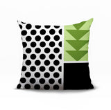 Snazzy Abstract Reversible Indoor/Outdoor Square Pillow