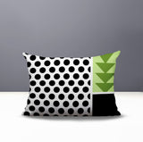 Snazzy Abstract Reversible Indoor/Outdoor Rectangle Pillow