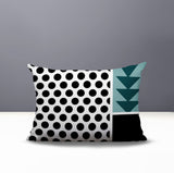 Snazzy Abstract Reversible Indoor/Outdoor Rectangle Pillow