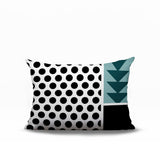 Snazzy Abstract Reversible Indoor/Outdoor Rectangle Pillow