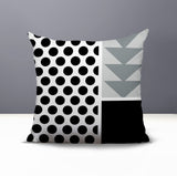 Snazzy Abstract Reversible Indoor/Outdoor Square Pillow