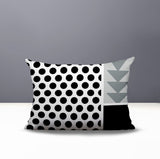 Snazzy Abstract Reversible Indoor/Outdoor Rectangle Pillow