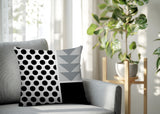 Snazzy Abstract Reversible Indoor/Outdoor Square Pillow