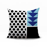 Snazzy Abstract Reversible Indoor/Outdoor Square Pillow