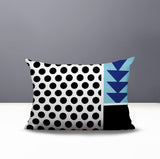 Snazzy Abstract Reversible Indoor/Outdoor Rectangle Pillow