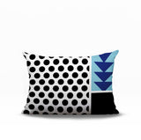 Snazzy Abstract Reversible Indoor/Outdoor Rectangle Pillow