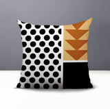 Snazzy Abstract Reversible Indoor/Outdoor Square Pillow