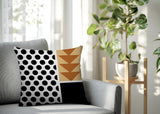 Snazzy Abstract Reversible Indoor/Outdoor Rectangle Pillow